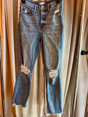 Good American 4/27 Ripped Jeans